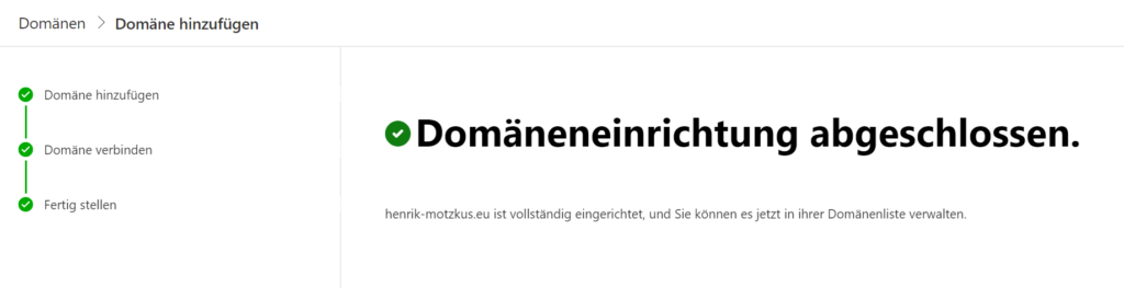 Email einrichten